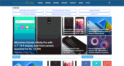 Desktop Screenshot of androidpure.com