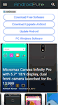 Mobile Screenshot of androidpure.com